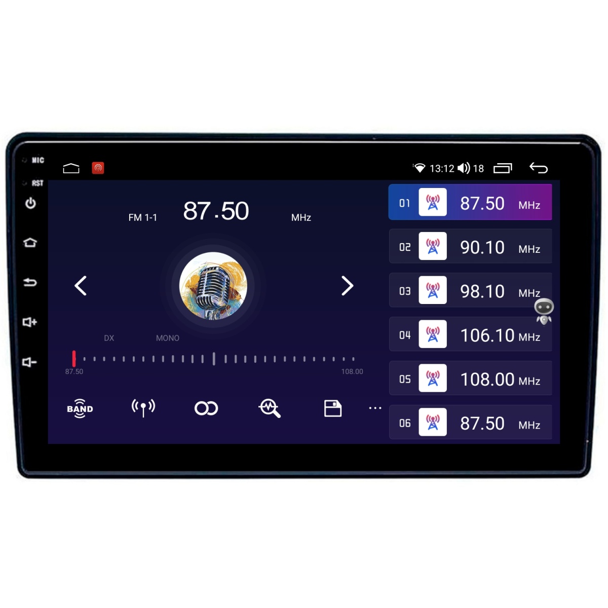 картинка Автомагнитола 9" STONELOCK ASC-09MB 3/32GB 4G купить в магазине CAROBASS