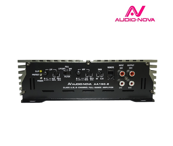 картинка Усилитель 2-х канальный AUDIO NOVA AB150.2 купить в магазине CAROBASS