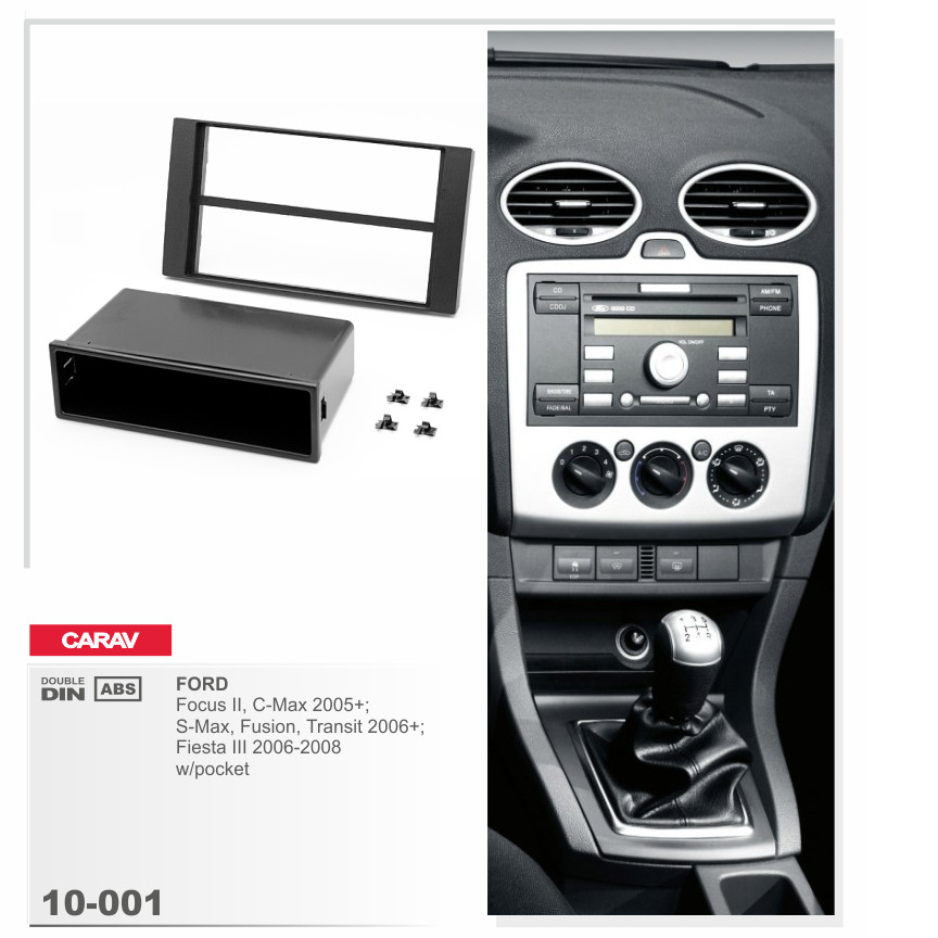 картинка Рамка для а/м FORD 10-001/AFA-FD03 купить в магазине CAROBASS