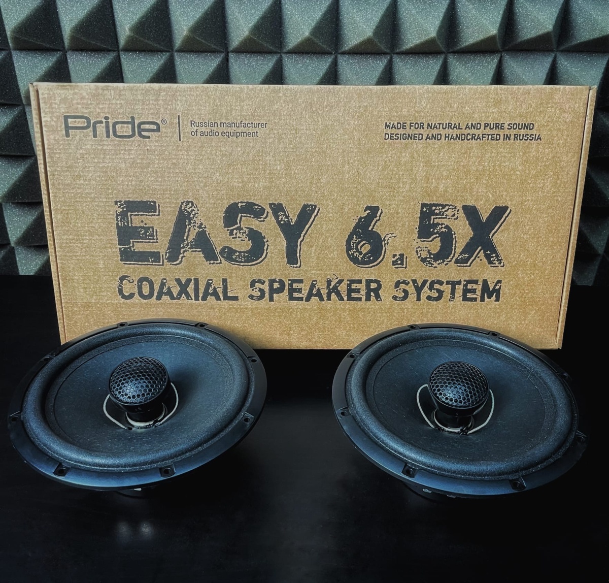 картинка AC 6.5" коаксиальная PRIDE EASY 6,5X купить в магазине CAROBASS
