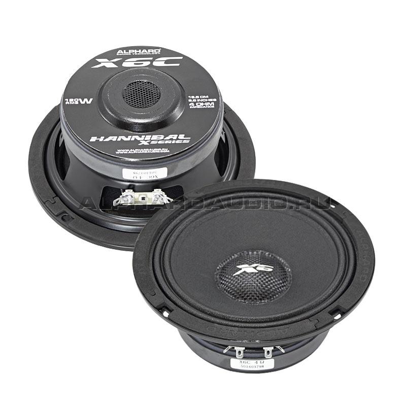 картинка AC 6.5″ эстрадная DEAF BONCE (ALPHARD) Hannibal X6C 8 OHM купить в магазине CAROBASS