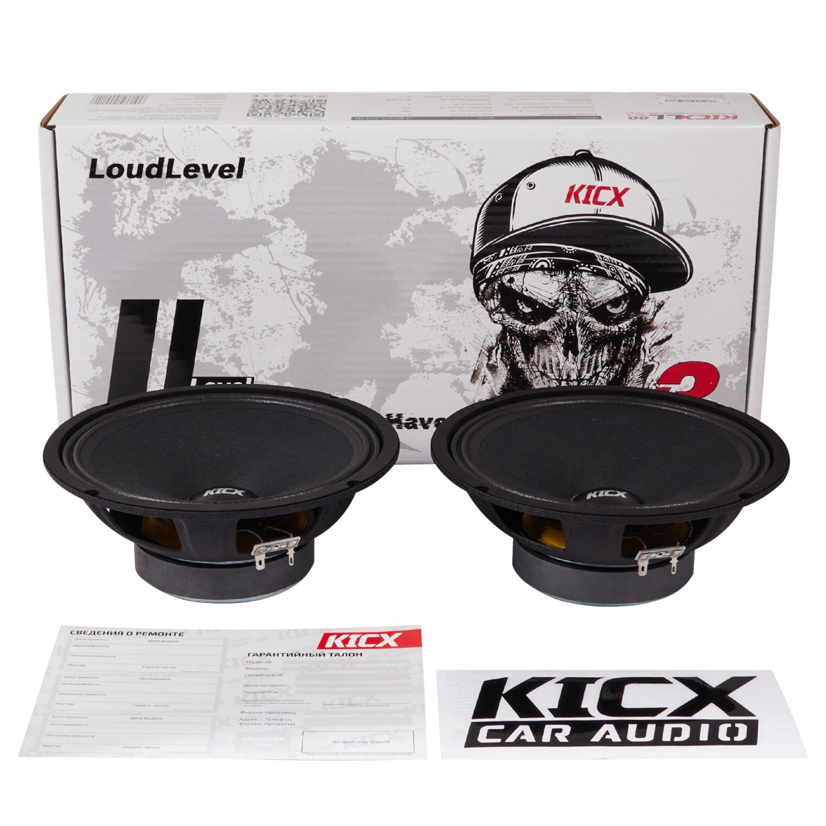 картинка AC 8" эстрадная KICX LL80 ver.3 купить в магазине CAROBASS