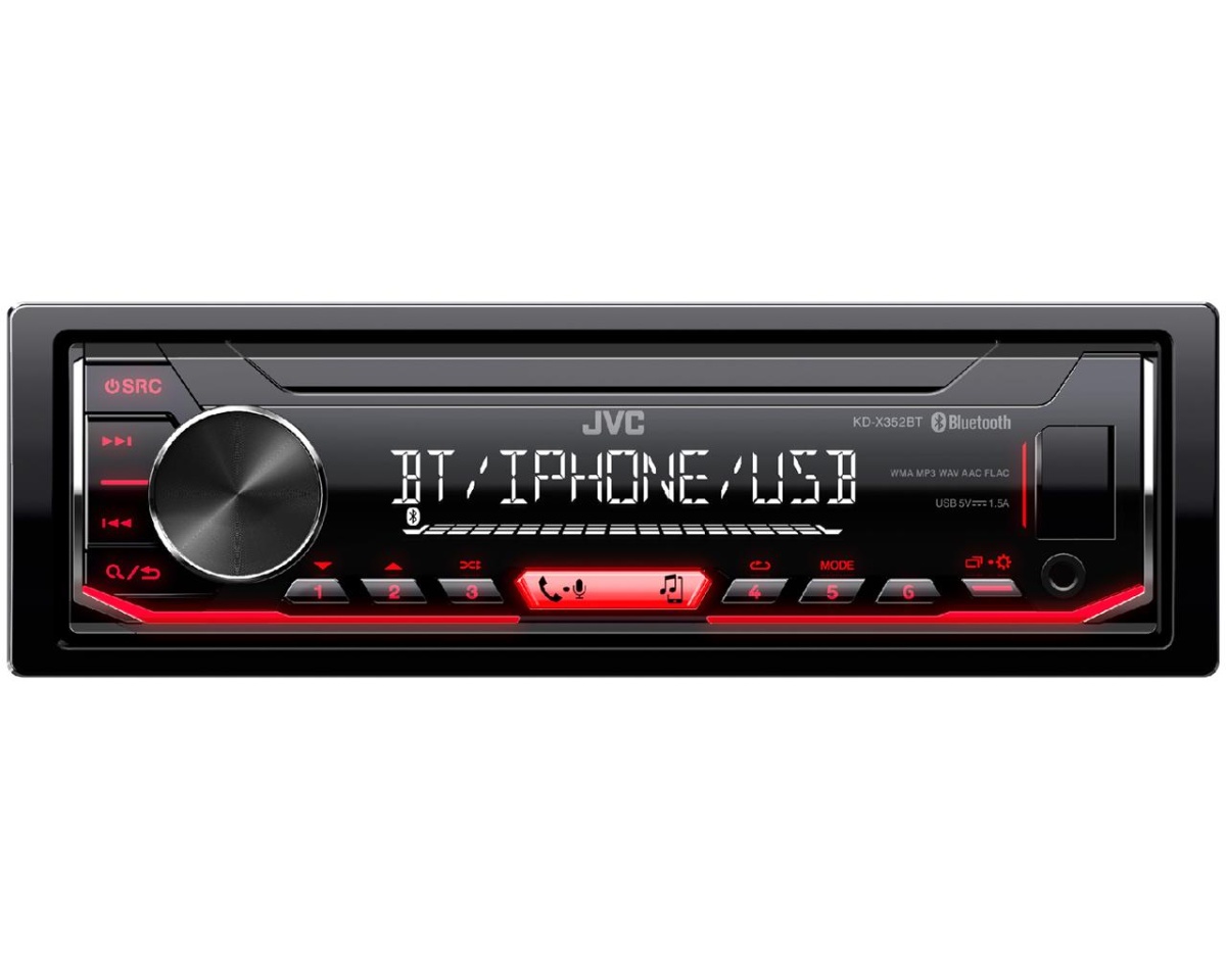 картинка Автомагнитола JVC KD-X352BT купить в магазине CAROBASS
