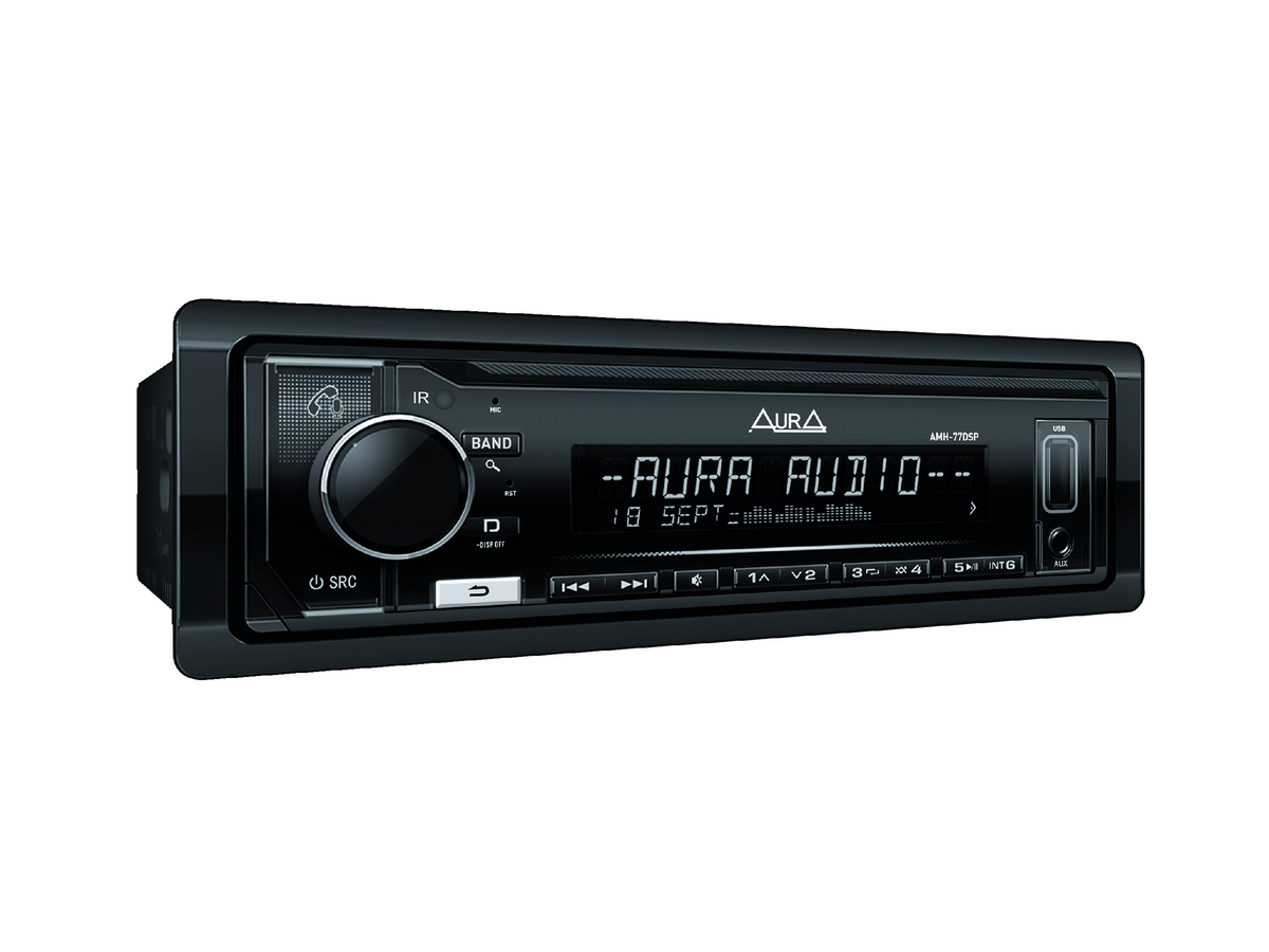 картинка Автомагнитола AURA AMH-77DSP BLACK EDITION купить в магазине CAROBASS