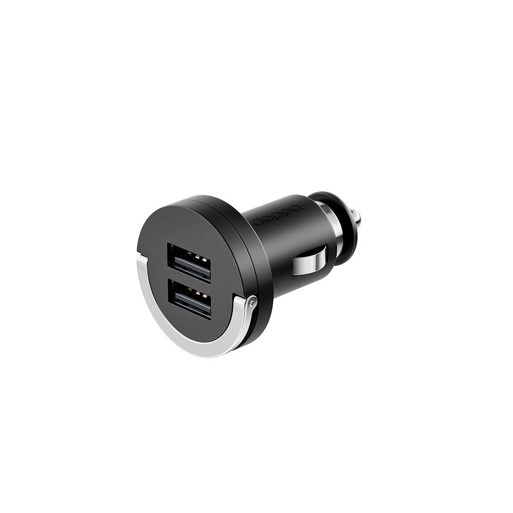 картинка Автомобильное ЗУ DEPPA 2 USB 2.1А купить в магазине CAROBASS