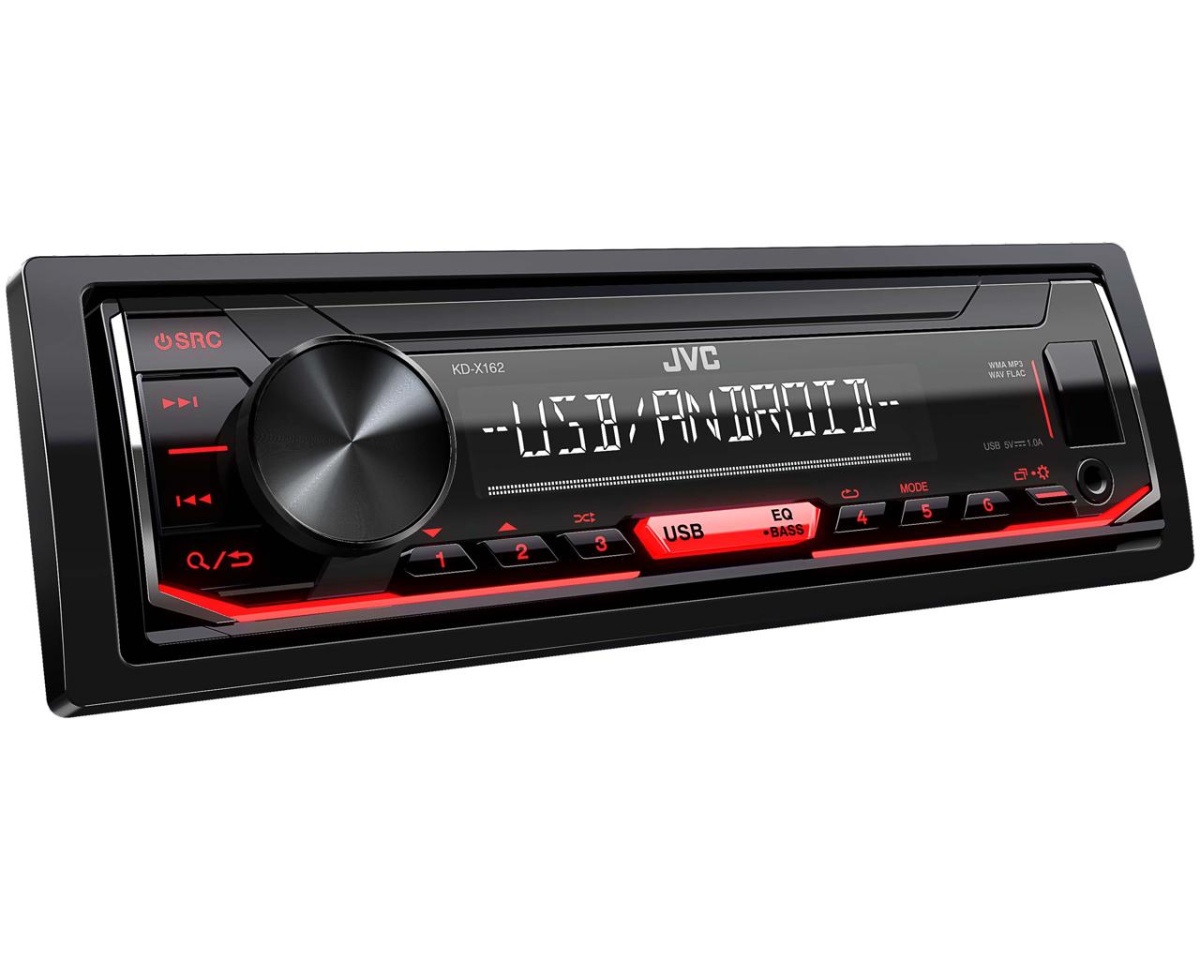 картинка Автомагнитола JVC KD-X162 купить в магазине CAROBASS
