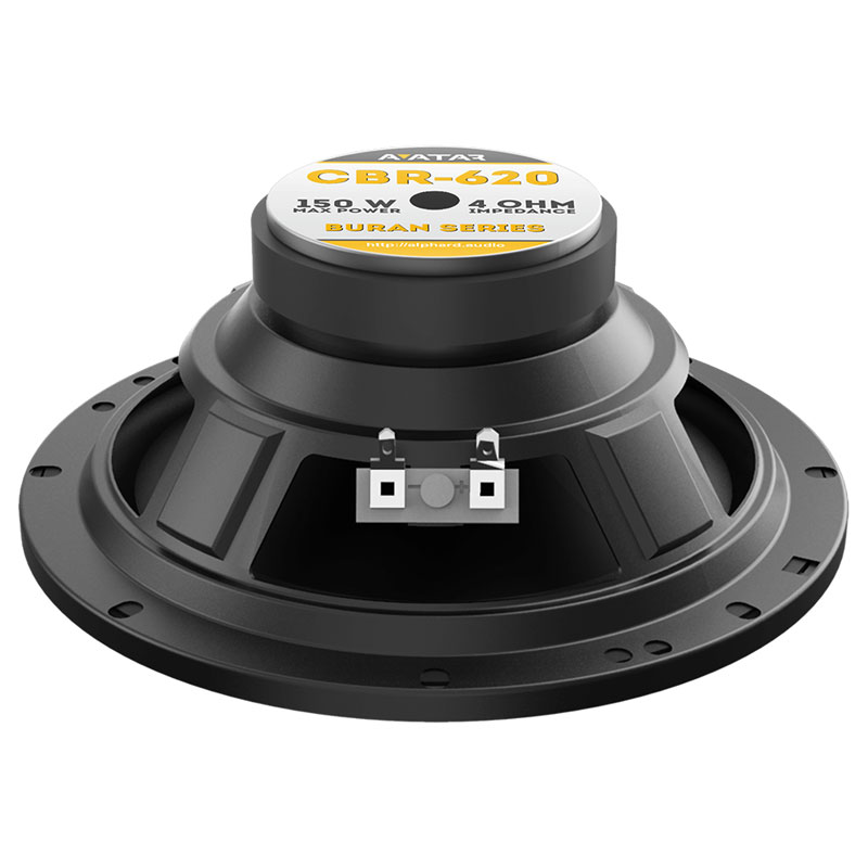 картинка AC 6.5″ компонентная AVATAR CBR-620 купить в магазине CAROBASS