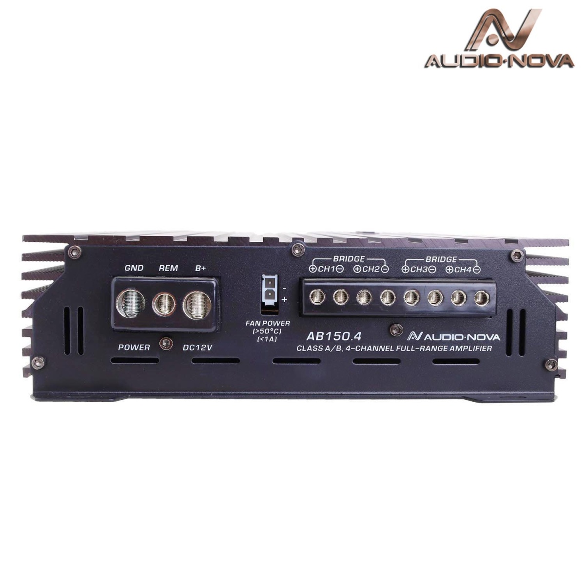 картинка Усилитель 4-х канальный AUDIO NOVA AB150.4 купить в магазине CAROBASS