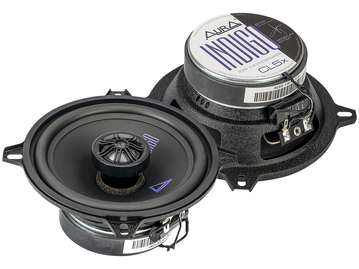 картинка AC 5.25" коаксиальная AURA INDIGO-CL5X купить в магазине CAROBASS
