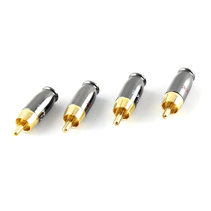 картинка Коннектор RCA KICX прямой DRCA-4S купить в магазине CAROBASS
