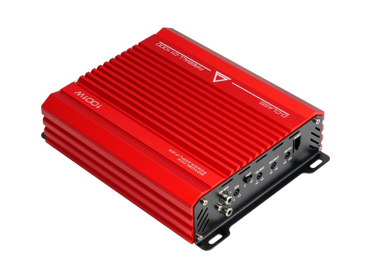 картинка Усилитель 1 канальный AURA FIREBALL-D1.1000 купить в магазине CAROBASS