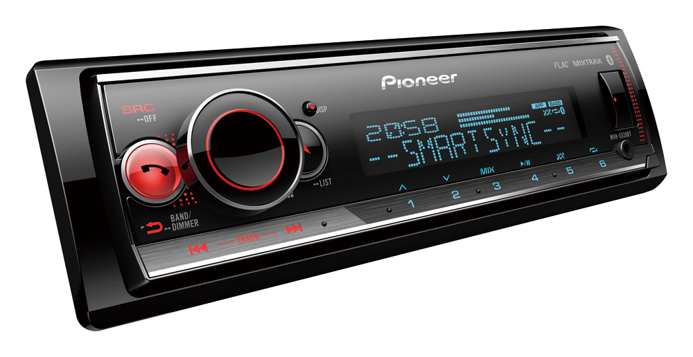 картинка Автомагнитола PIONEER MVH-S520BT купить в магазине CAROBASS