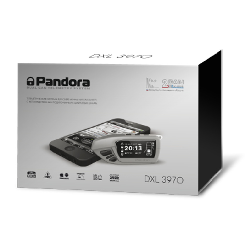 картинка Автосигнализация с автозапуском Pandora DXL 3970 PRO купить в магазине CAROBASS