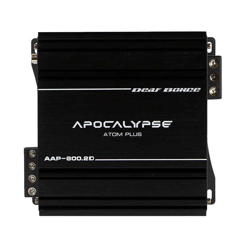 картинка Усилитель 2-х канальный Deaf Bonce APOCALYPSE AAP-800.2D ATOM PLUS купить в магазине CAROBASS