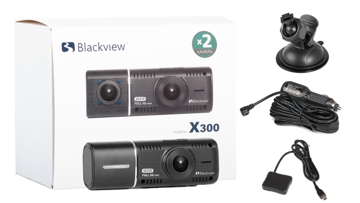 картинка Видеорегистратор Blackview X300 DUAL GPS купить в магазине CAROBASS