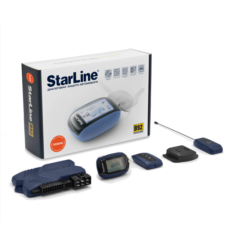 картинка Автосигнализация с автозапуском StarLine B92 купить в магазине CAROBASS