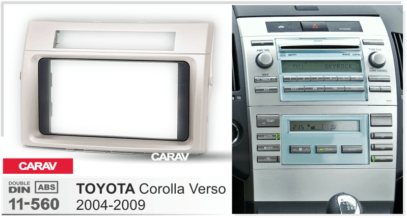 картинка Рамка для а/м TOYOTA 11-560 купить в магазине CAROBASS