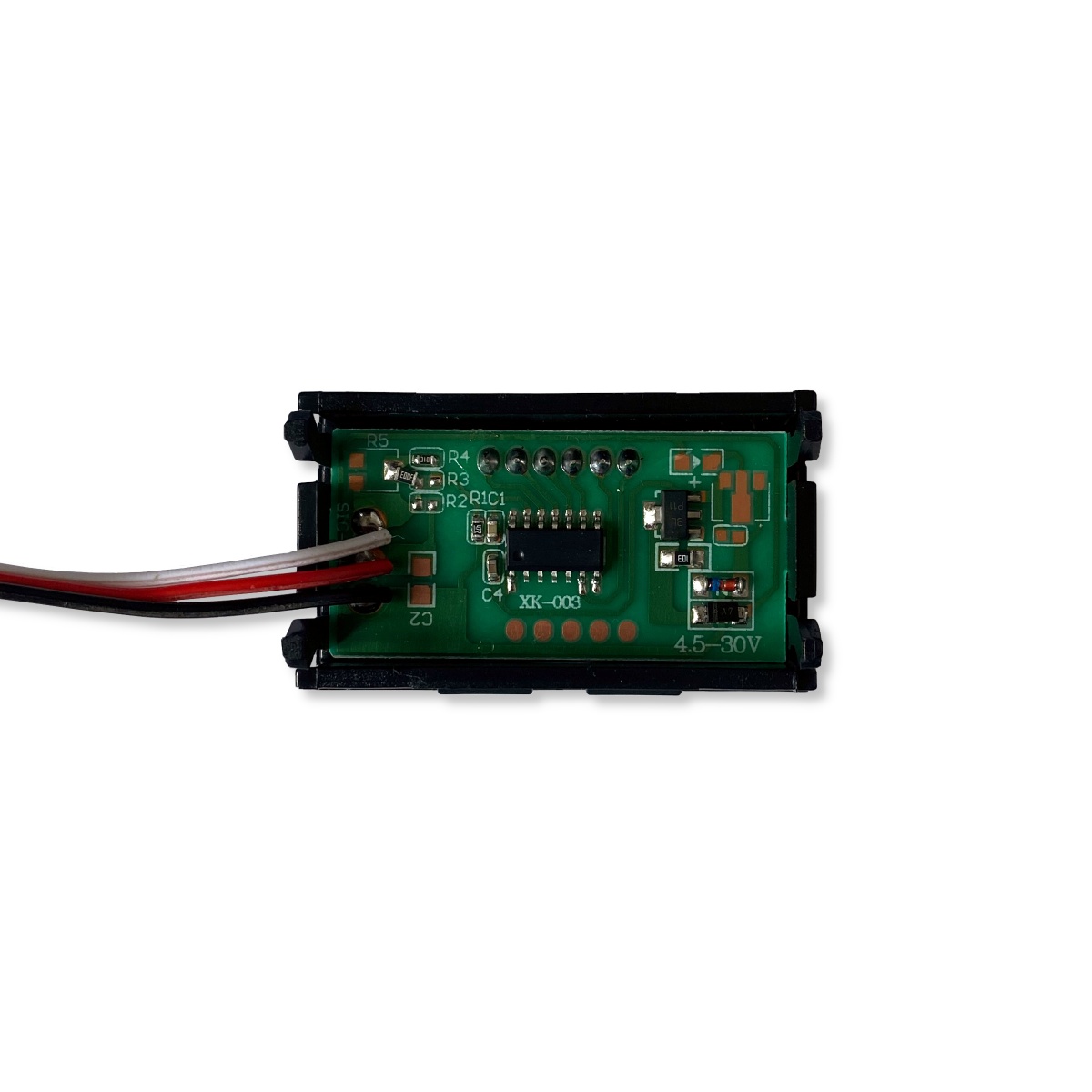 картинка Вольтметр 0.56" (3 провода) DC 4.5-30V 3Cable RED купить в магазине CAROBASS