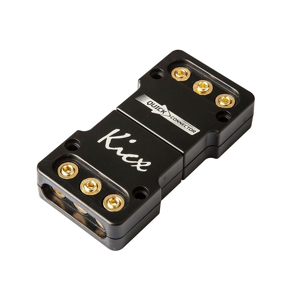 картинка Коннектор быстросъёмный KICX для усилителя Quick Connector купить в магазине CAROBASS