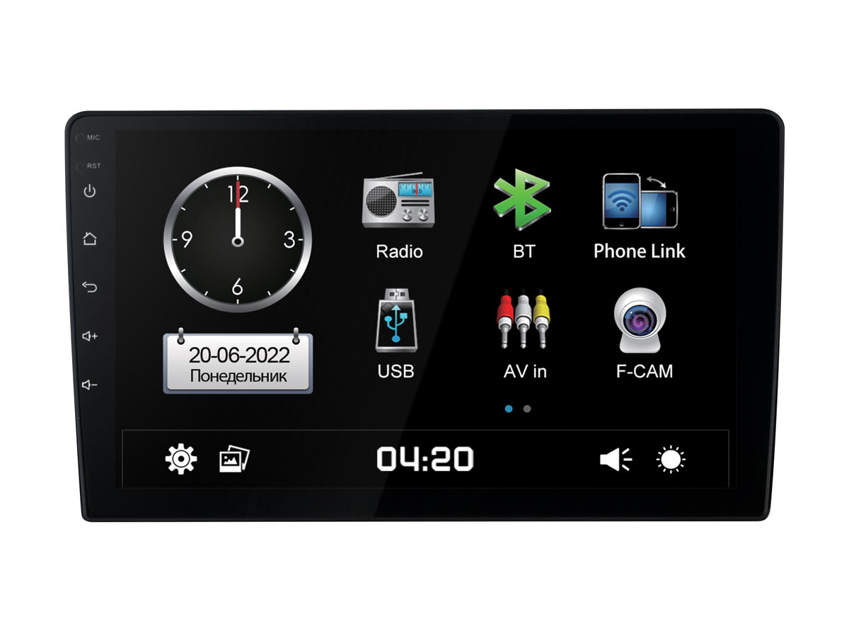 картинка Автомагнитола 9" INCAR ADF-7709 CITY купить в магазине CAROBASS