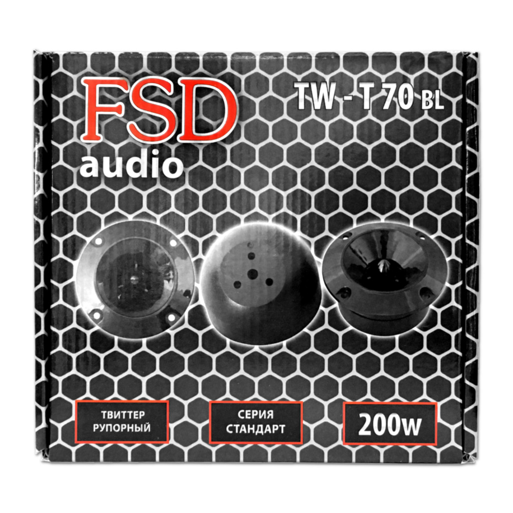 картинка АС ВЧ (твитер) FSD AUDIO TW-T 70BL купить в магазине CAROBASS