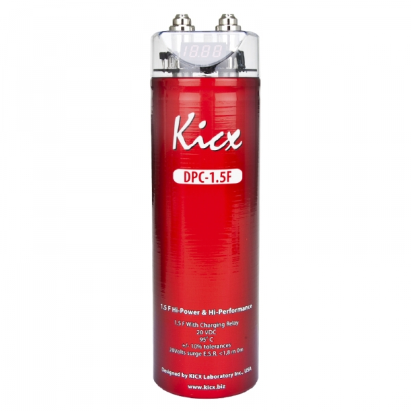 картинка Конденсатор KICX DPC-1.5F купить в магазине CAROBASS