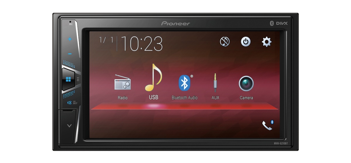 картинка Автомагнитола PIONEER MVH-G210BT купить в магазине CAROBASS