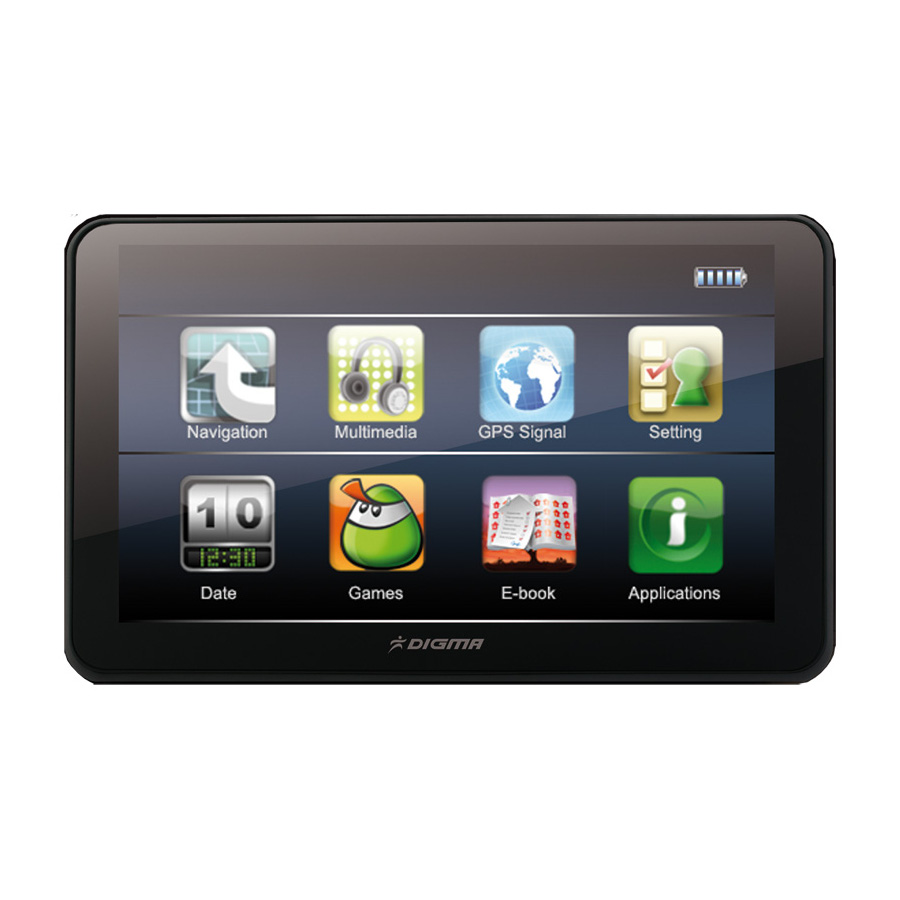 картинка GPS-навигатор DIGMA 5″ DS504BN купить в магазине CAROBASS