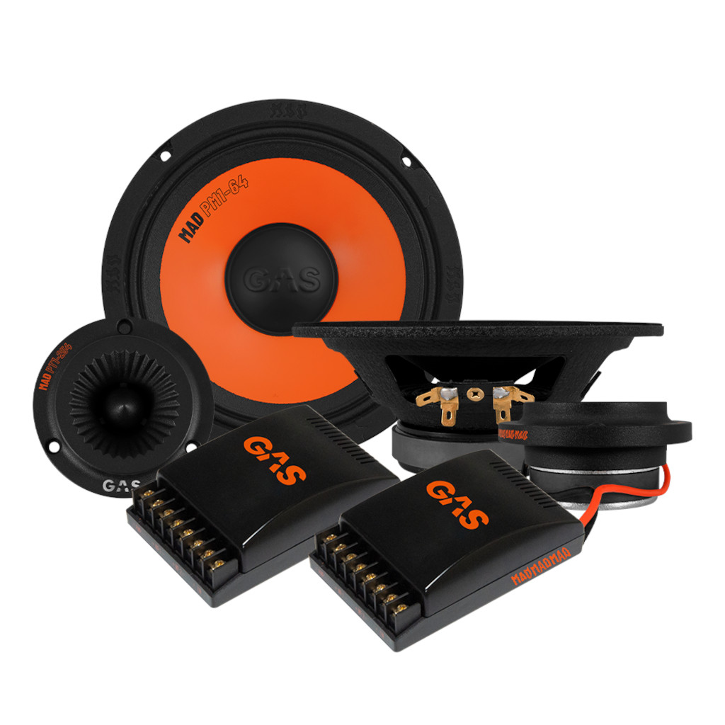картинка AC 6.5" компонентная GAS MAD PK1-64 купить в магазине CAROBASS