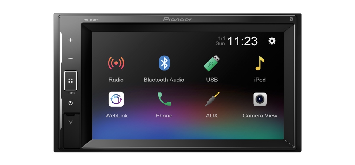 картинка Автомагнитола PIONEER DMH-A241BT купить в магазине CAROBASS