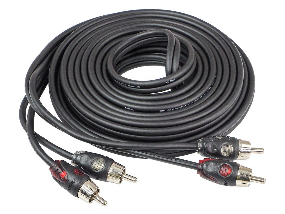 картинка Межблочный кабель AURA RCA-B250 купить в магазине CAROBASS