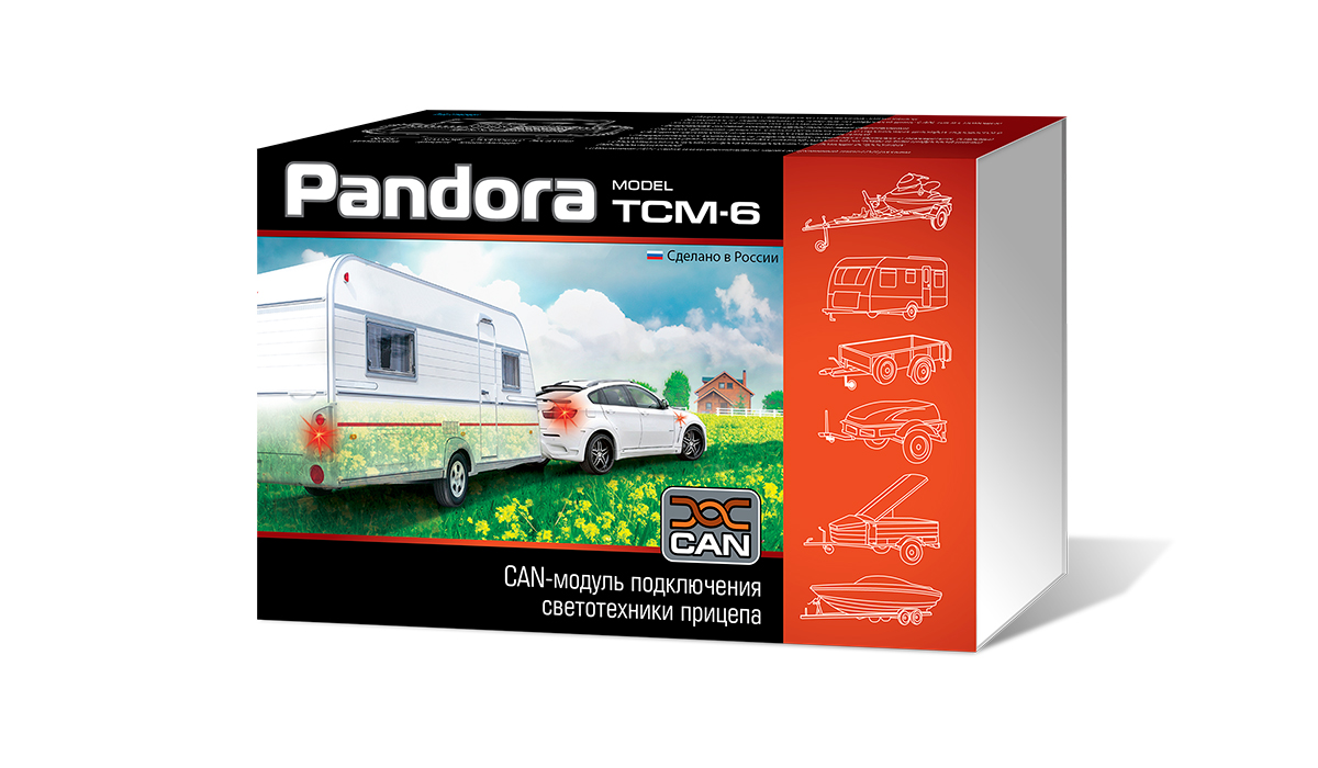 картинка Модуль прицепа Pandora TCM-6 купить в магазине CAROBASS