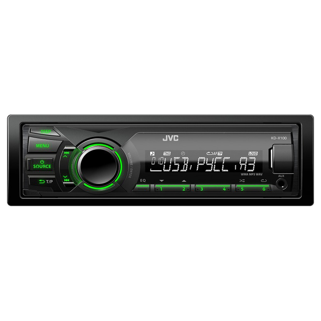 картинка Автомагнитола JVC KD-X100EE купить в магазине CAROBASS