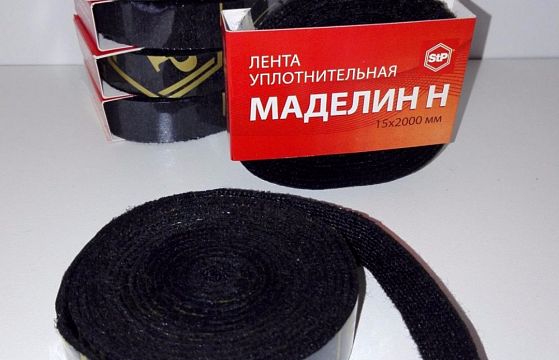 картинка Лента уплотнительная STP Маделин Н 15х2000 мм купить в магазине CAROBASS