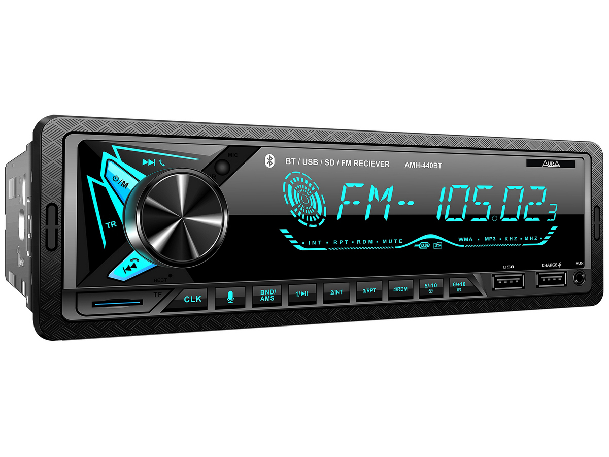 картинка Автомагнитола AURA FIREBALL-440BT купить в магазине CAROBASS