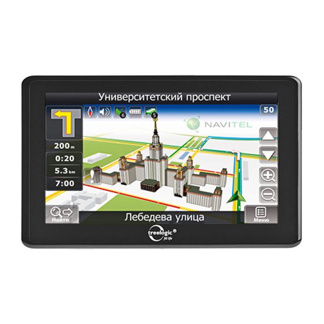 картинка GPS-навигатор TREELOGIC 7″ TL-7005BGF AV купить в магазине CAROBASS