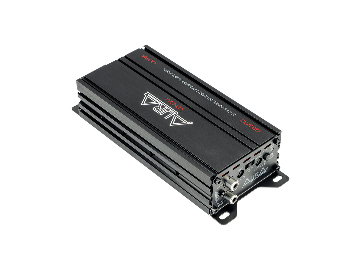 картинка Усилитель 2-х канальный AURA VENOM-D2.300 ULTRA купить в магазине CAROBASS