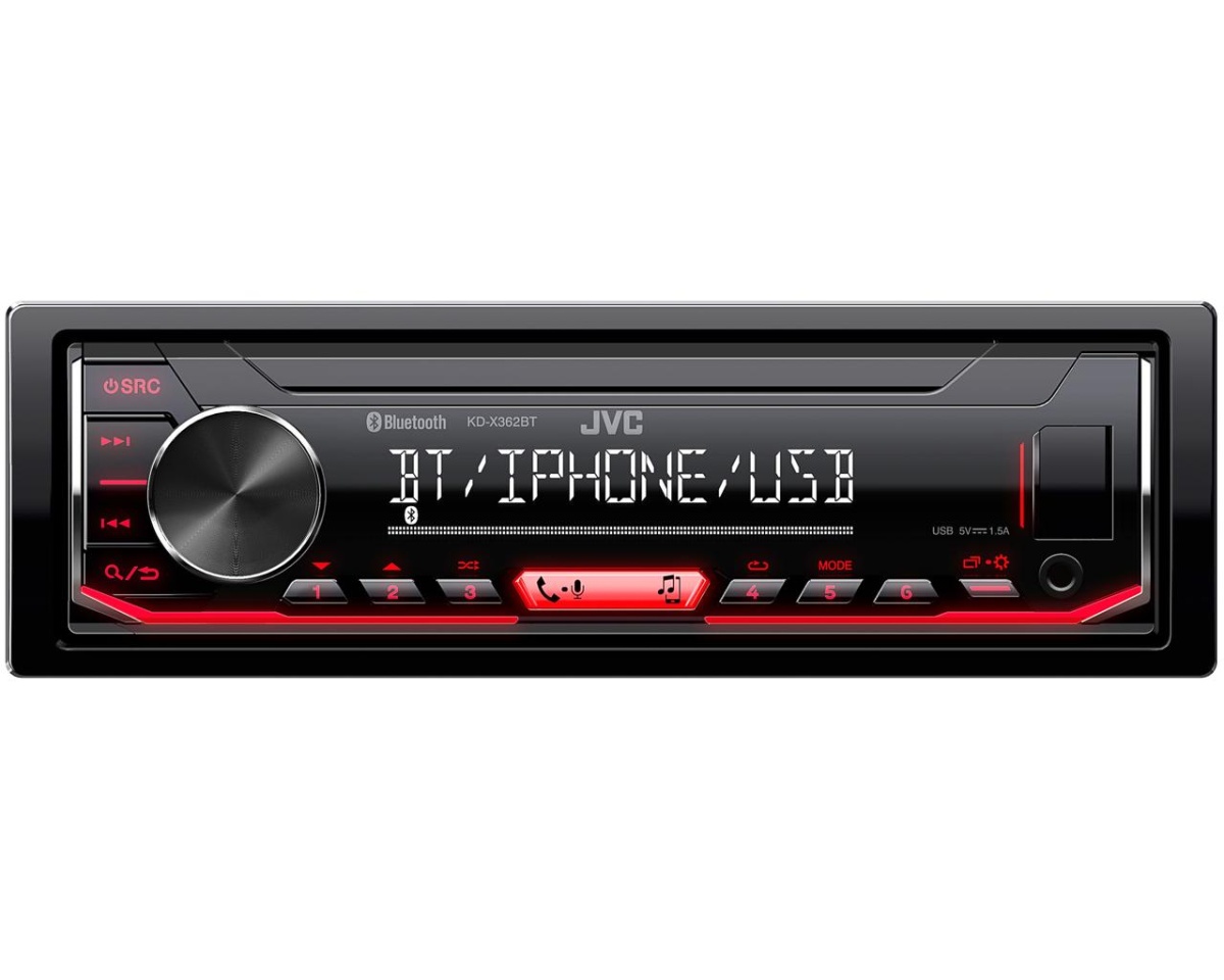 картинка Автомагнитола JVC KD-X362BT купить в магазине CAROBASS