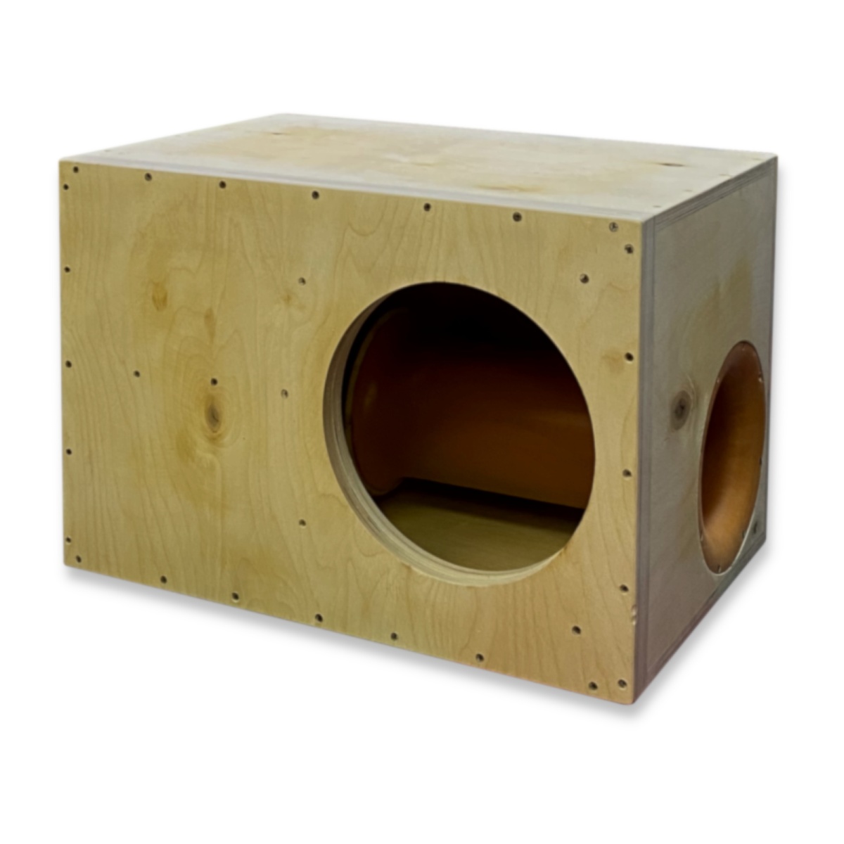 картинка Короб 12" Труба Фанера КС12ТФ(2) купить в магазине CAROBASS