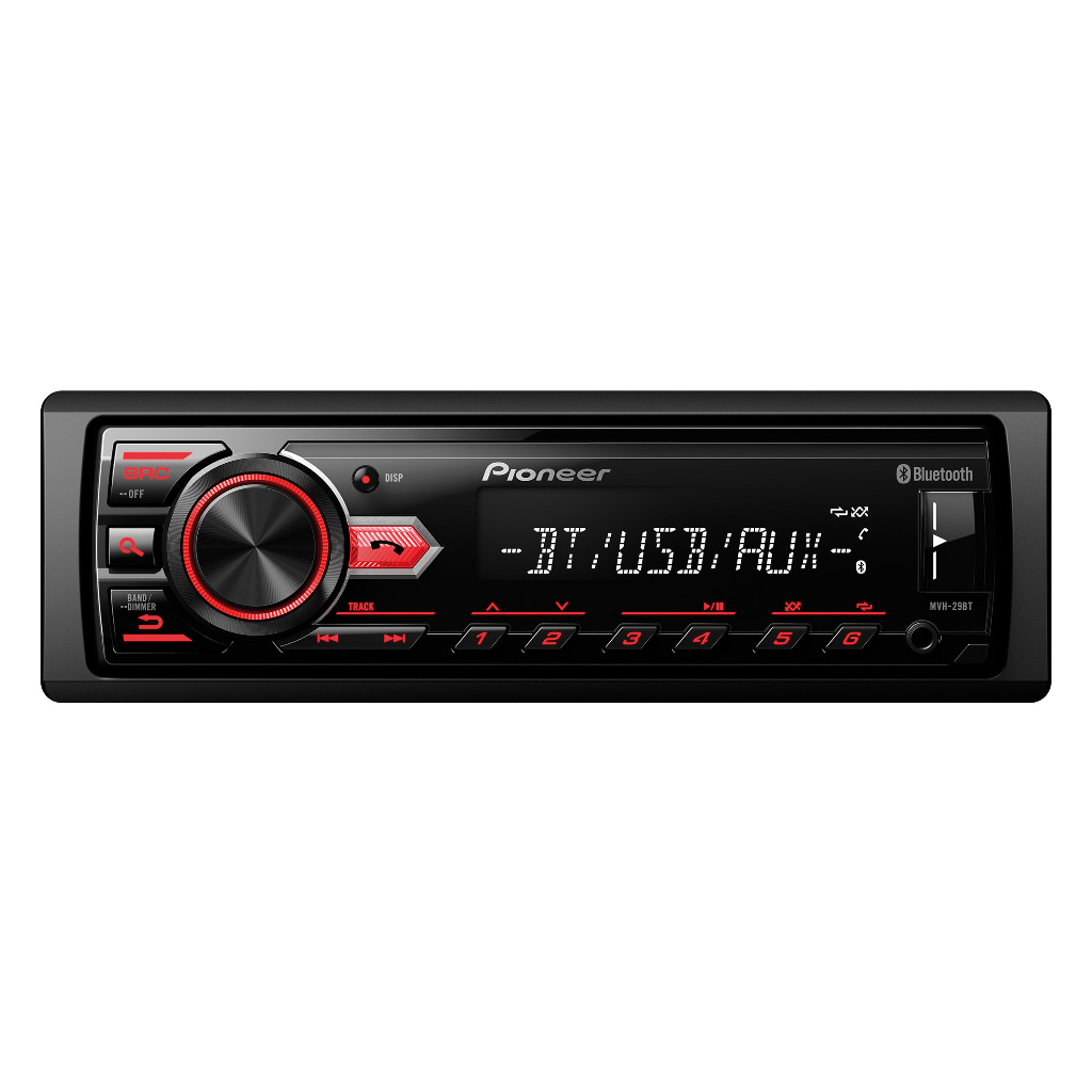 картинка Автомагнитола PIONEER MVH-29BT купить в магазине CAROBASS