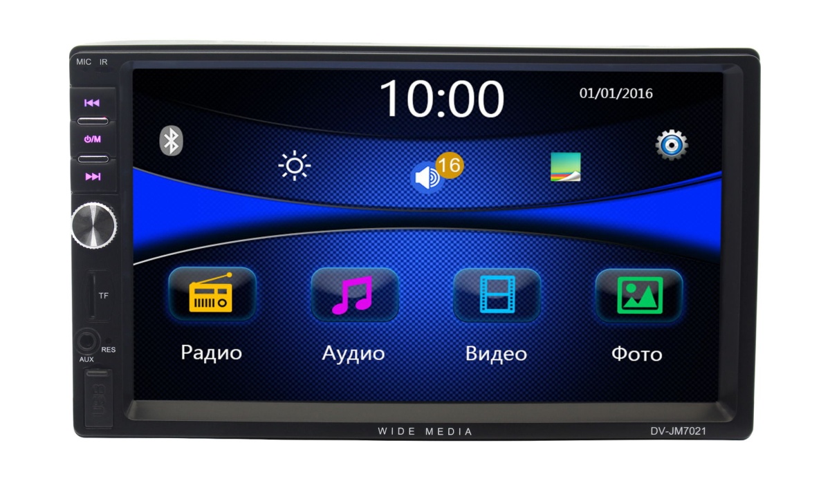 картинка Автомагнитола Wide Media DV-JM7021 купить в магазине CAROBASS