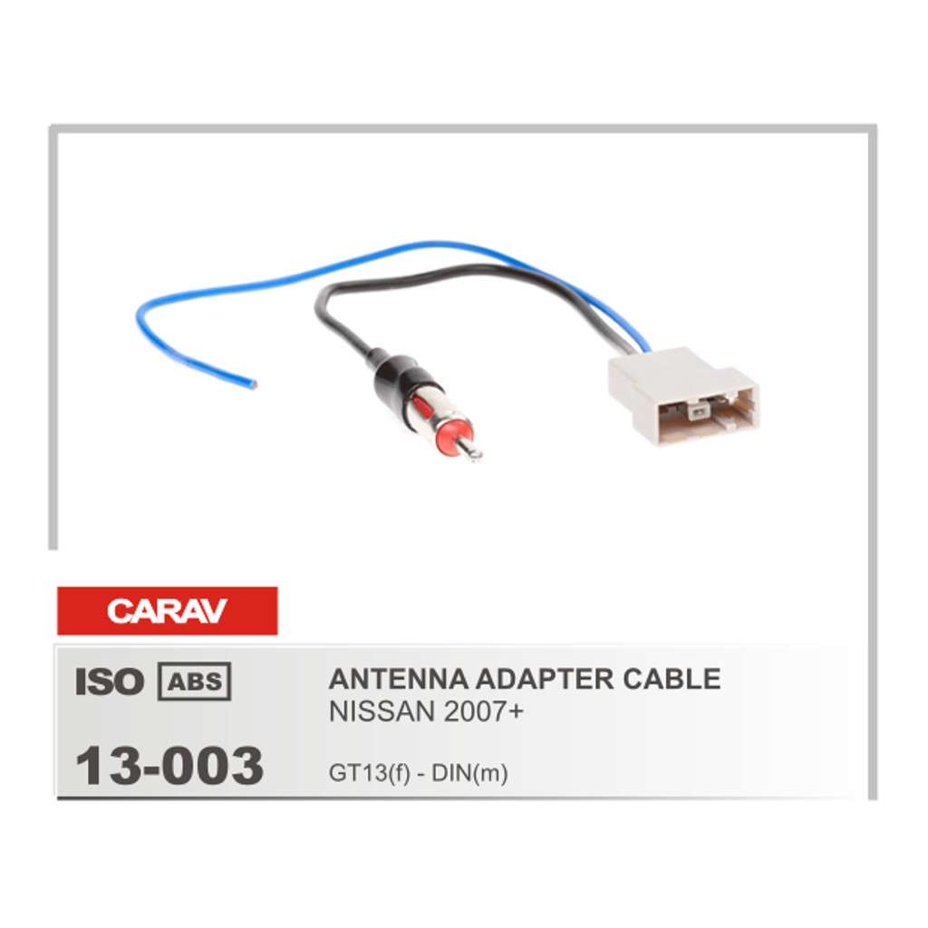 картинка ISO - переходник (антенна) для а/м NISSAN 13-003/NS01/ANT-6 купить в магазине CAROBASS