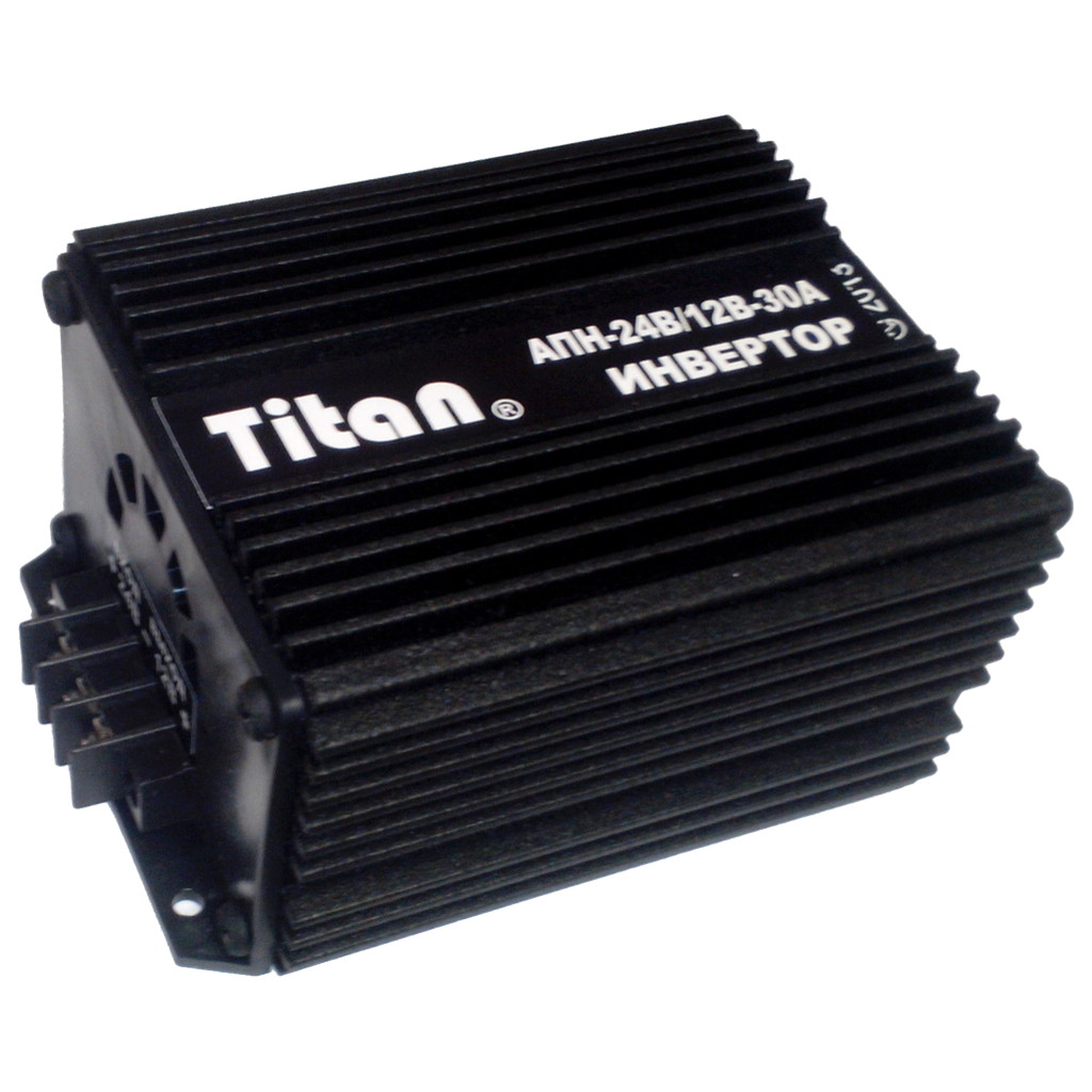 картинка Преобразователь напряжения TITAN АПН24/12-30 купить в магазине CAROBASS