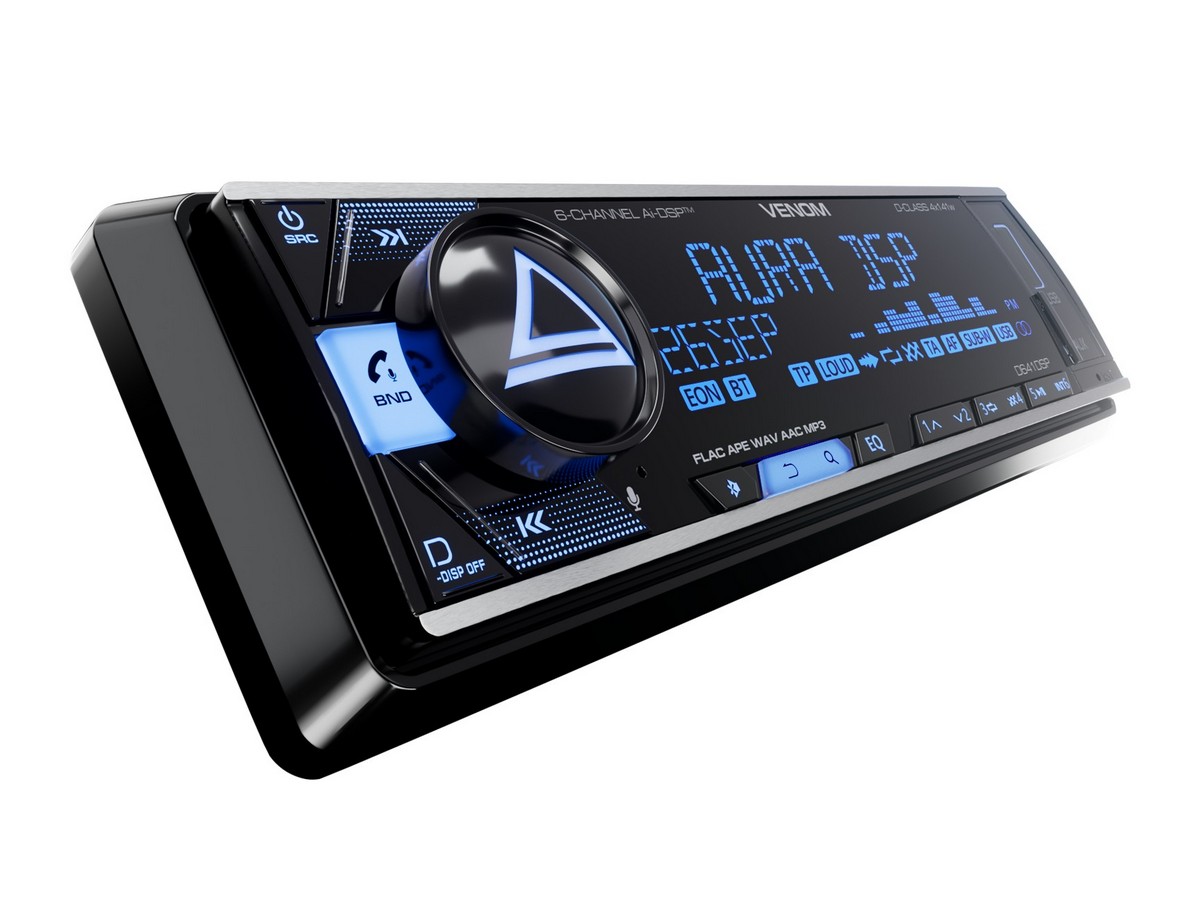 картинка Автомагнитола AURA VENOM-D641DSP купить в магазине CAROBASS