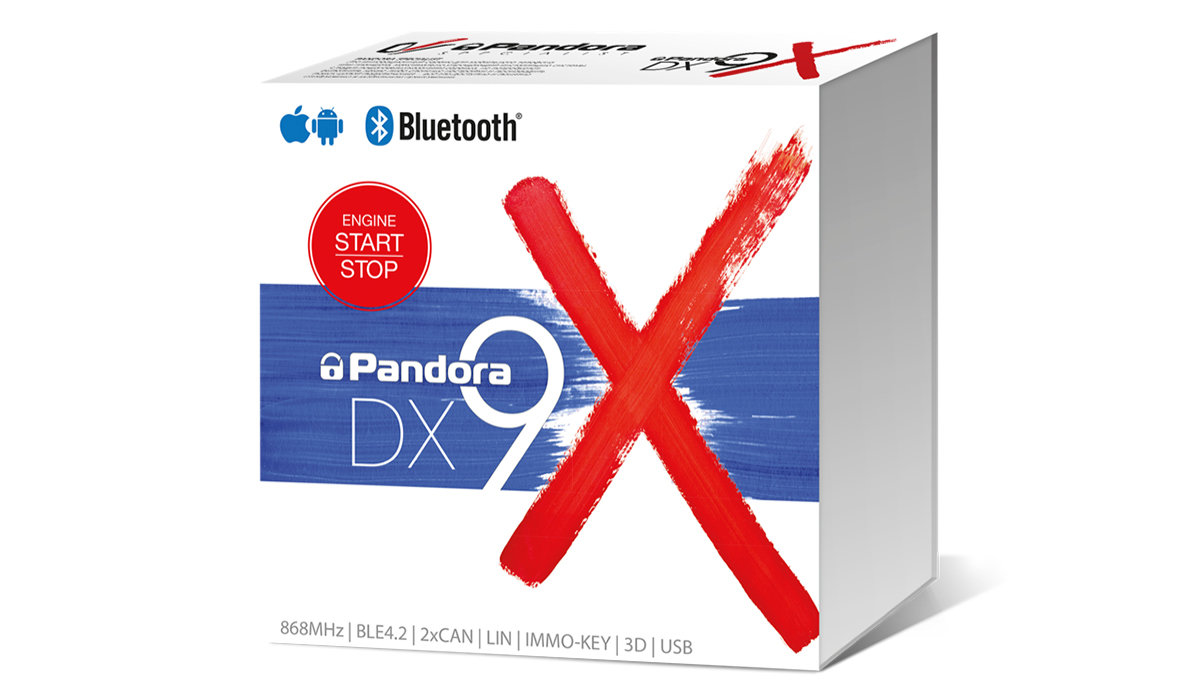 картинка Автосигнализация с автозапуском Pandora DX 9X купить в магазине CAROBASS