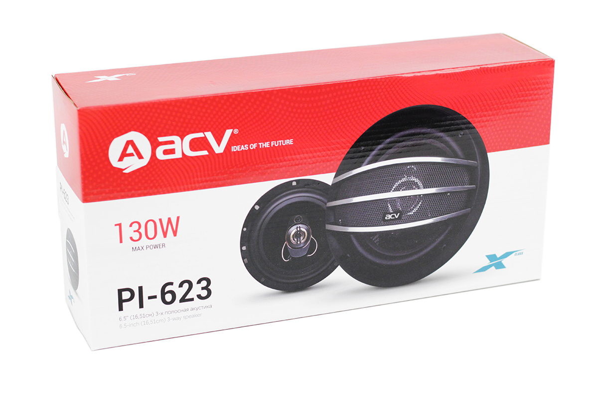 картинка AC 6.5" коаксиальная ACV PI-623 купить в магазине CAROBASS