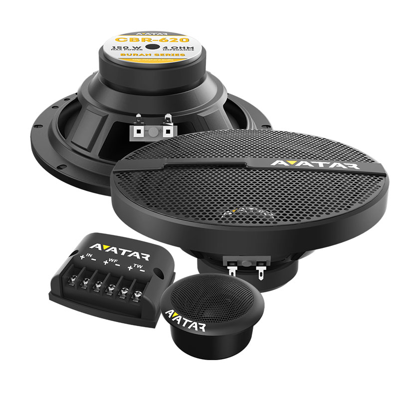 картинка AC 6.5″ компонентная AVATAR CBR-620 купить в магазине CAROBASS