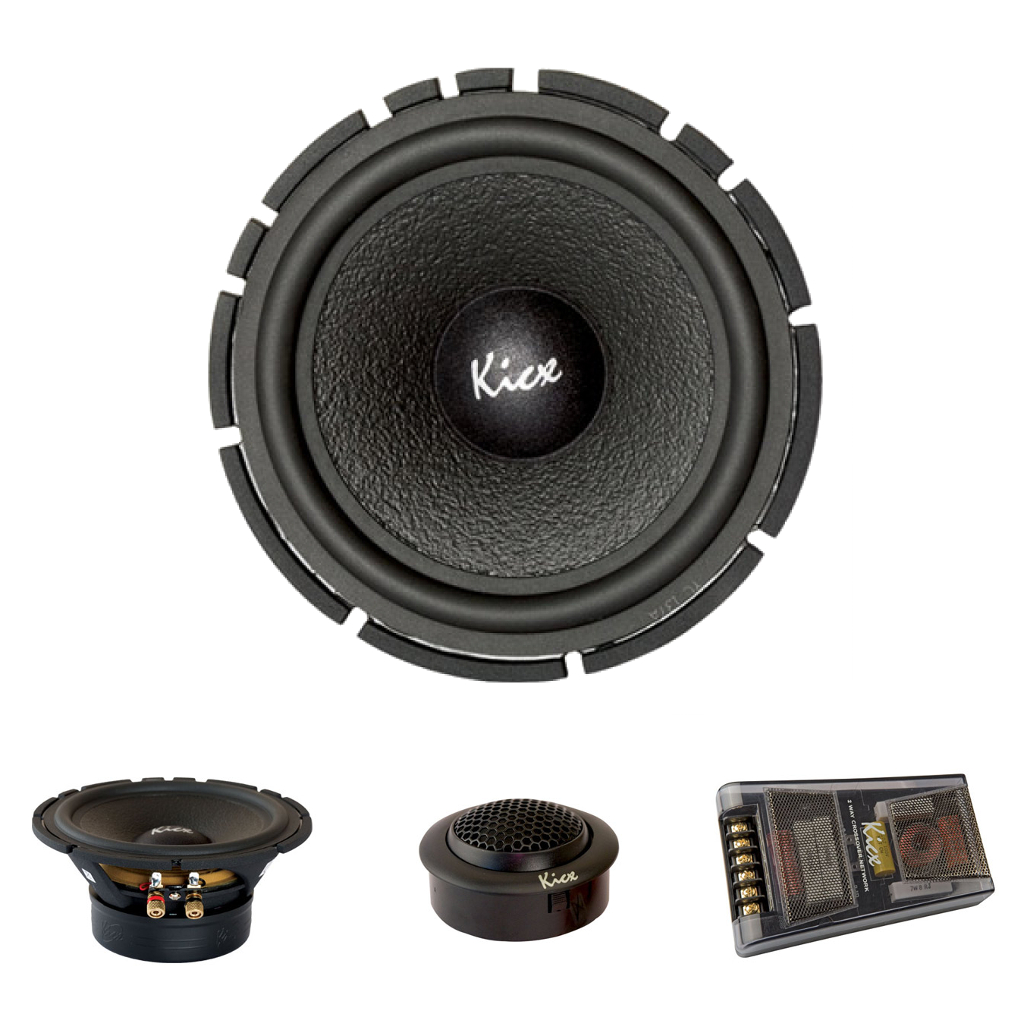 картинка AC 6.5″ компонентная KICX PRO 62N купить в магазине CAROBASS