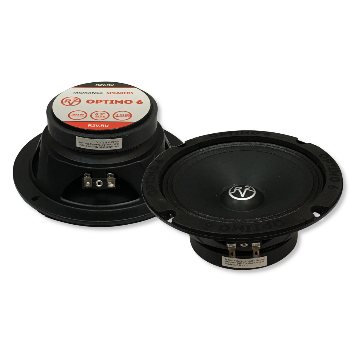 картинка AC 6.5″ эстрадная R2V Optimo 6 купить в магазине CAROBASS