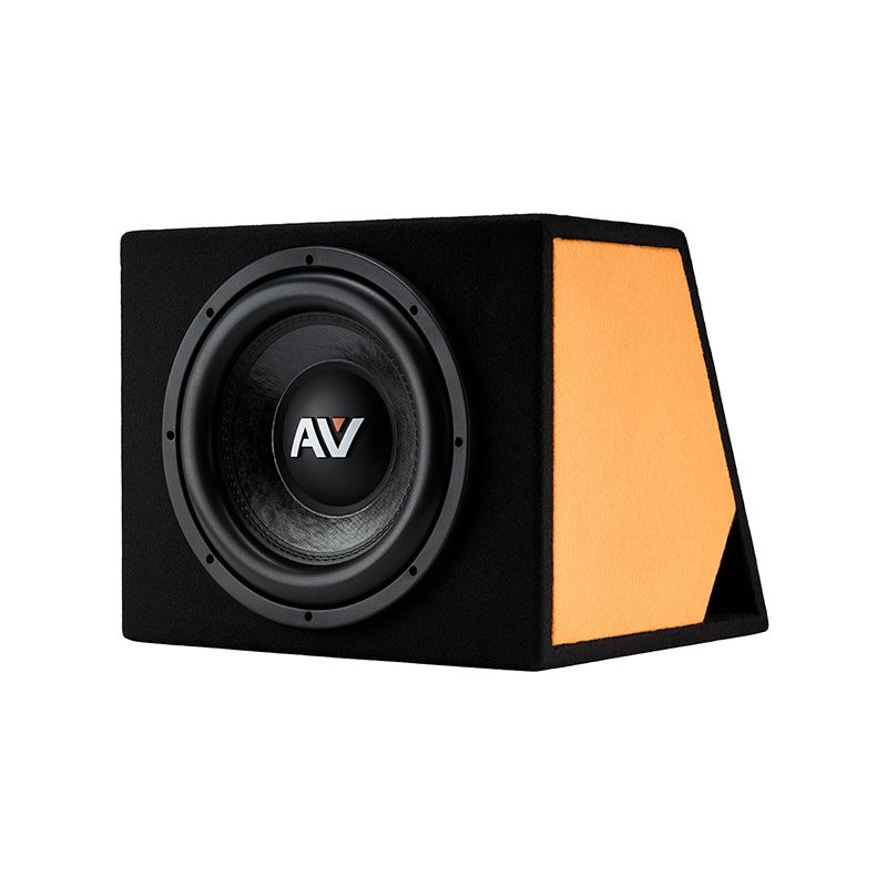 картинка Сабвуфер корпусной активный AVATAR Buran 12A Orange/Black купить в магазине CAROBASS
